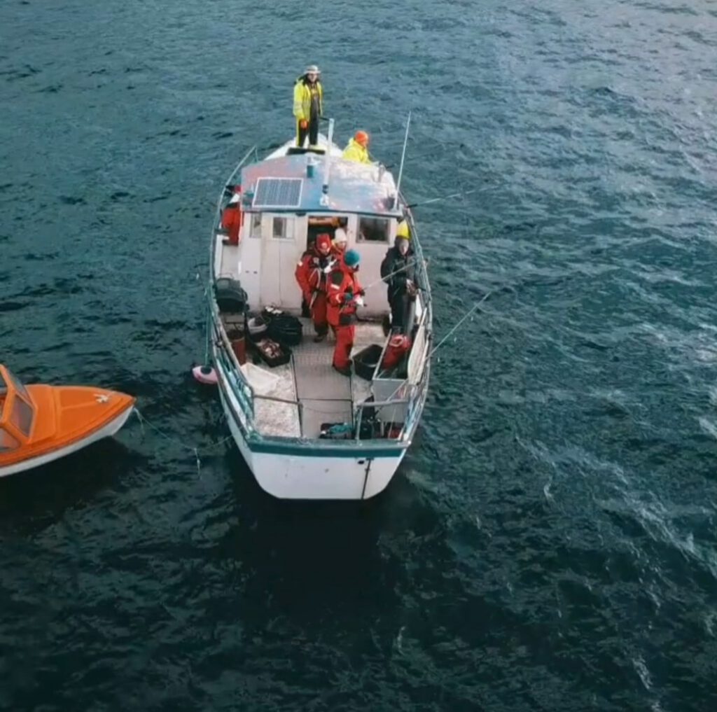 Ujęcie z kamery insta 360 z ostatniej wyprawy do Bergen.