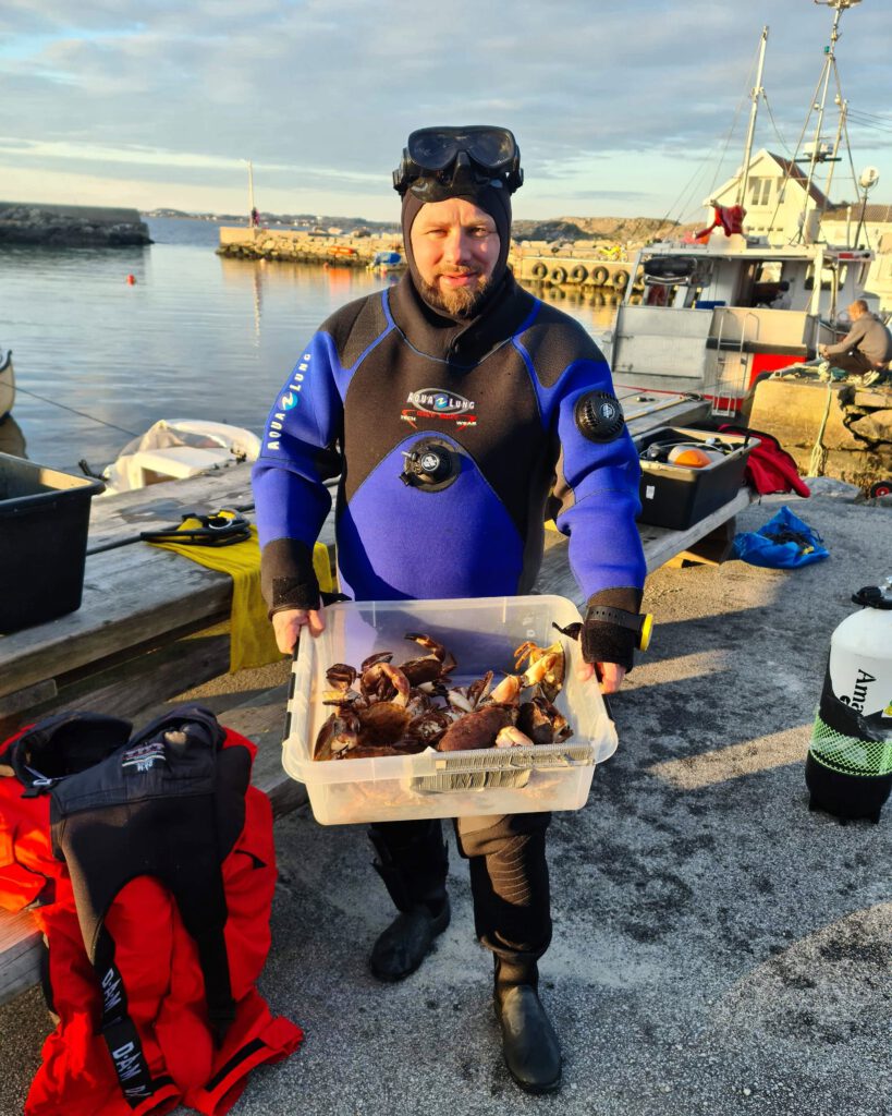 Filmik z miejscówki krabowej