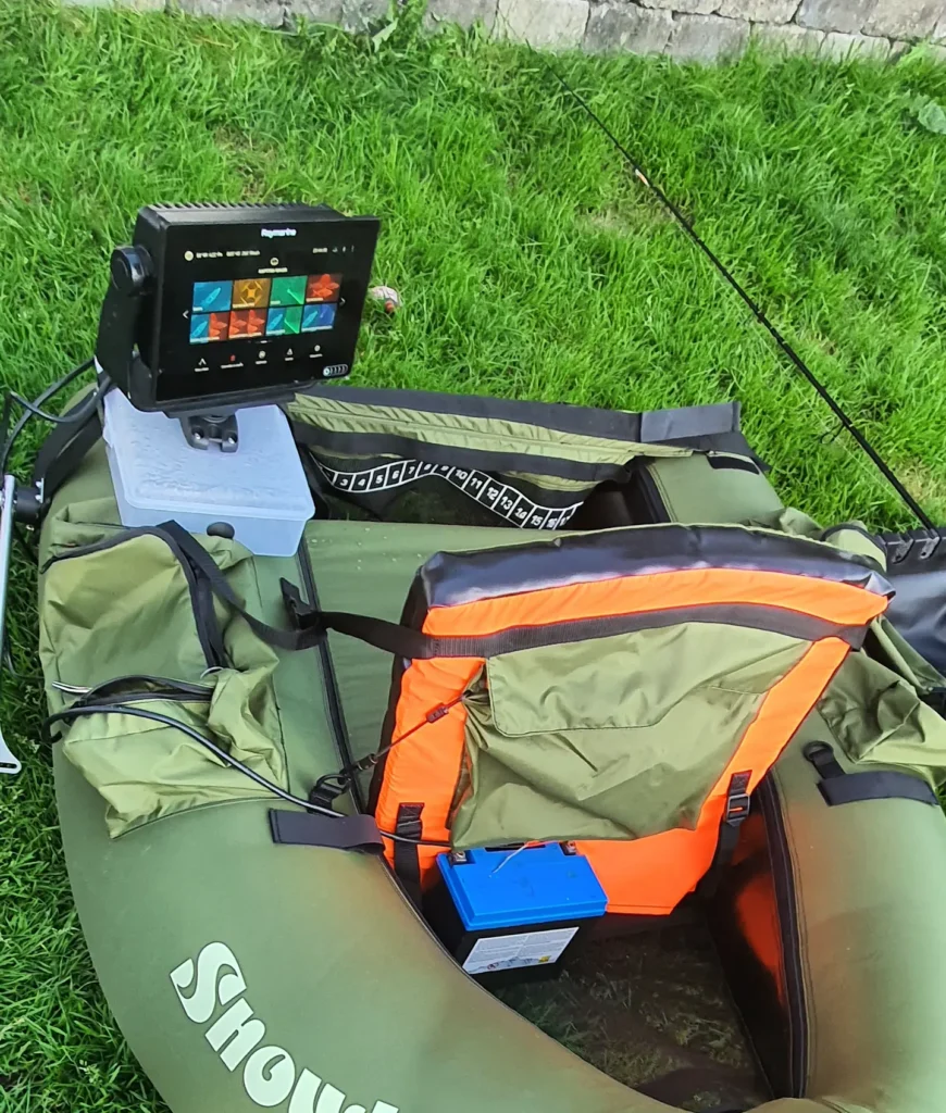 Ciąg dalszy uzbrajania belly boat