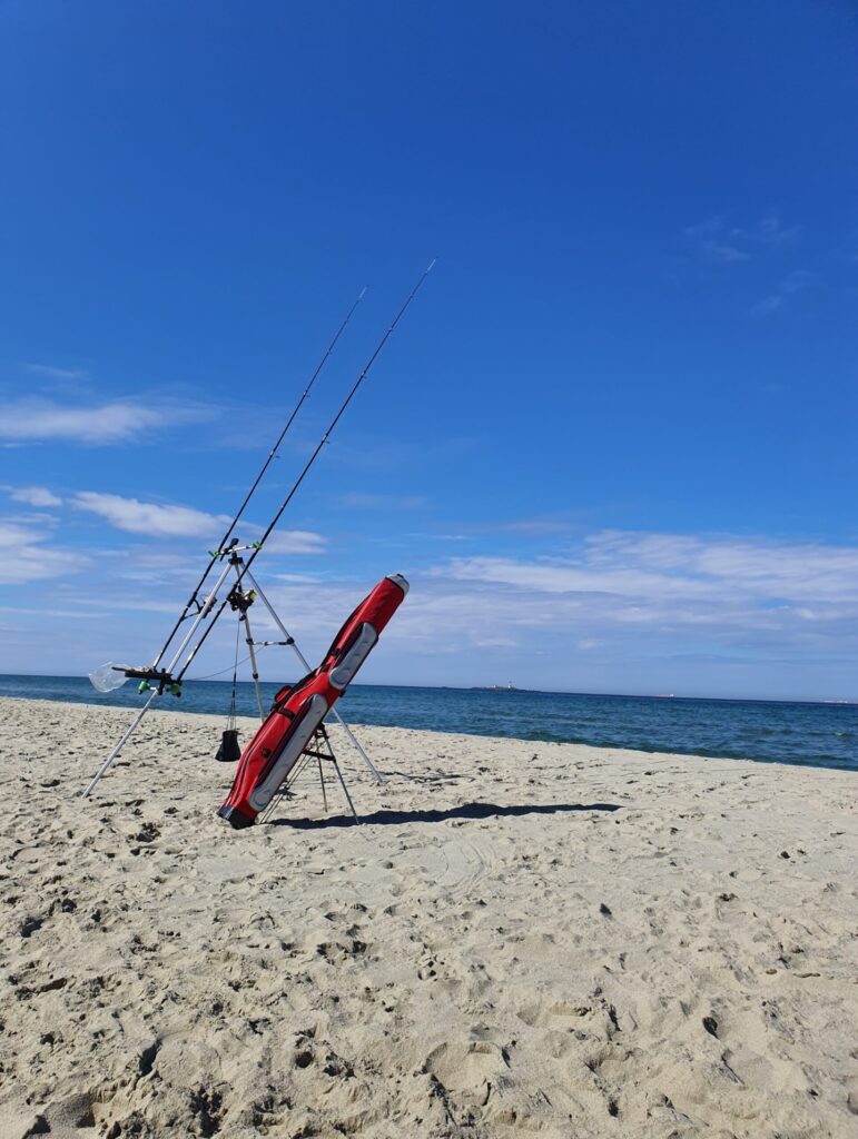 Pierwszy w tym roku wypad surfcastingowy.<br src=